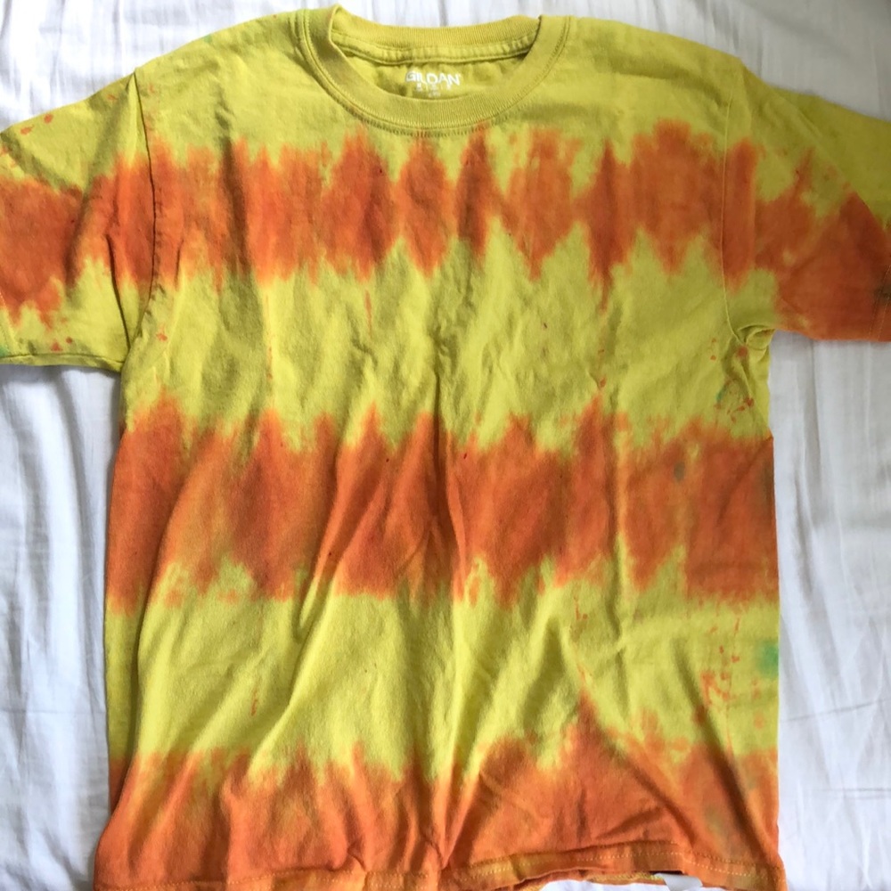 Hand tie dyed shirt